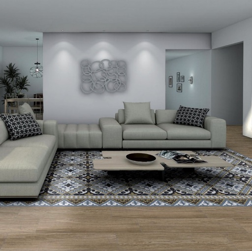 Grés Cérame Versalles, 25 x 25 cm, ep. 9mm, Vendu au m², 1 Bte = 1 m²