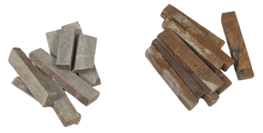 Marbre Brun ( Burdur Brown ) 4,8cm - Par 100 gr