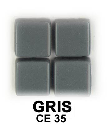 [CE35] Micro Briare 1 x 1 cm Gris, par 100g