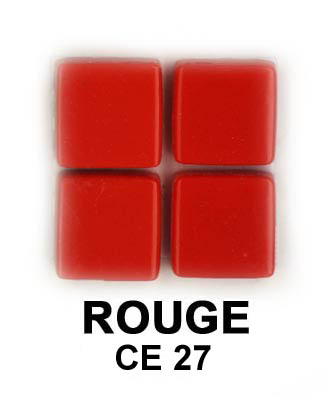 [CE27] Micro Briare 1 x 1 cm Rouge, par 100g
