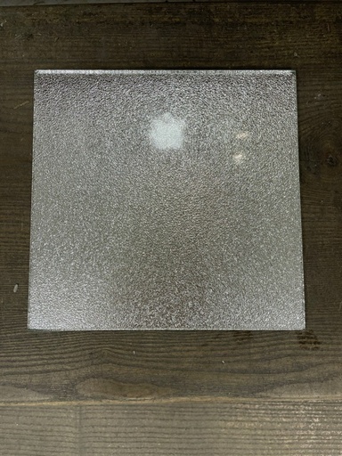 Miroir Coloré - Sablé Argenté - 10 x 10