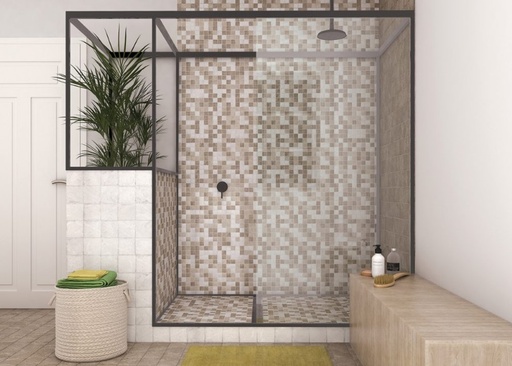 Mosaic Alpstone, 30.5 x 30.5 cm, Vendu à la pièce, 1 Bte = 10 pièces