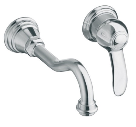 Museo - Mitigeur Lavabo Mural - 2 Trous Encastré - MU 114 