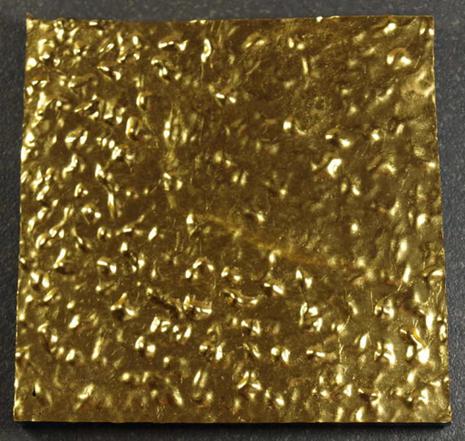 [ORO_G0101_8X8] Orsoni 8 x 8 cm n°16 Oro Naturale Ondulato, à la pièce