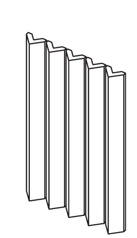 Rombini Triangle Small, 18.6 x 31.5 cm, Vendu à la pièce, 1 Bte = 0.53 m²