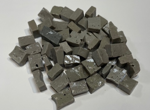 Smalts Antiques - Gris Souris, Par 100g