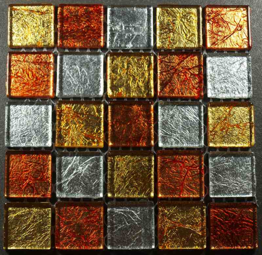 Van Gogh Mix Orangé 2,3 x 2,3 cm, par 100g