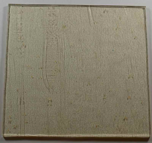 Verre Murano Rosso Tr 10 x 10 cm