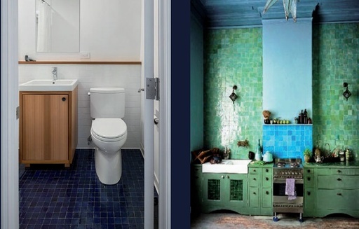 Zellige Carreaux, 10 x 10 cm, Ep. 11 mm, Vendu au m², 1 m² = 100 pcs 