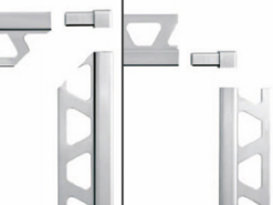 Angles pour profilé mural - Quadec-E/EV - Acier Inox