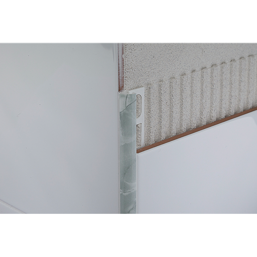 REM / - Profilé bords arrondis - Protrim - PVC Marbré - 2.70 ml