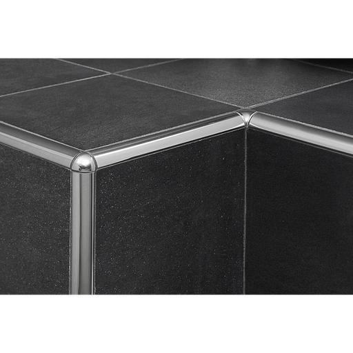 TIIL / - Angles pour profilé - Internes - Protrim - Acier Inox Brillant -  