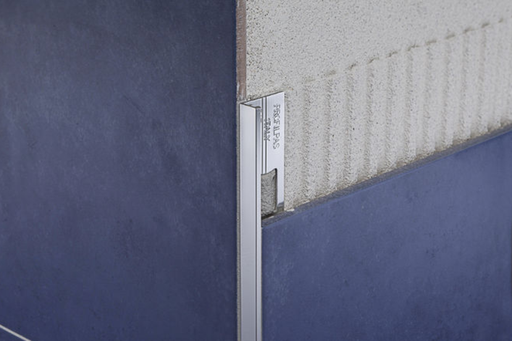 ZK / - Profilé bords droits- ProAngle - Laiton Chromé - 2.70 ml