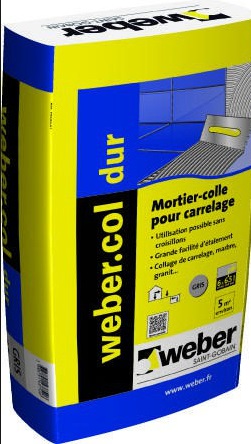Weber.Col Dur Gris 25 kg