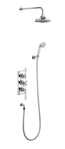 Burlington - Douche Thermostatiques Encastrées - Trent - TF3S+V16