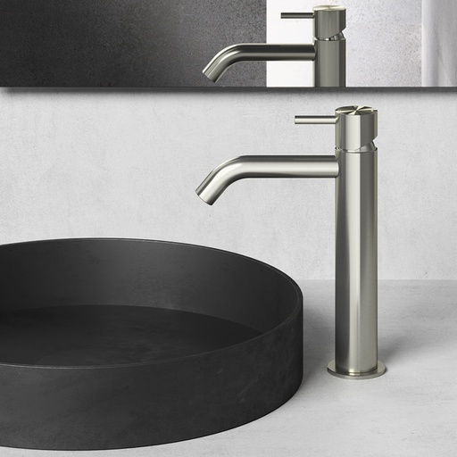 Archie - Mitigeur Lavabo Mi Haut - Inox 316 - AR003M