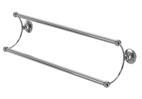 Burlington - Porte Serviette Double - A17 CHR 