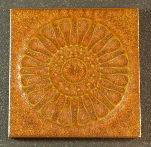Carreaux Emaillé 7.3 x 7.3 cm Marron