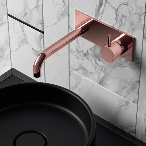 Cobber - Façade Mitigeur Lavabo - Encastré - Bec Verseur - 18 cm - CB006-18