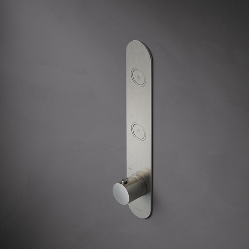 Cobber - Façade Mitigeur Thermostatique - Encastré - 2 Voies - PB066